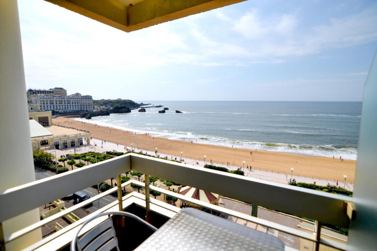 Nouvelle Vague Modern Ocean View Studio W Balcony - Swimming Pool Биарриц Экстерьер фото