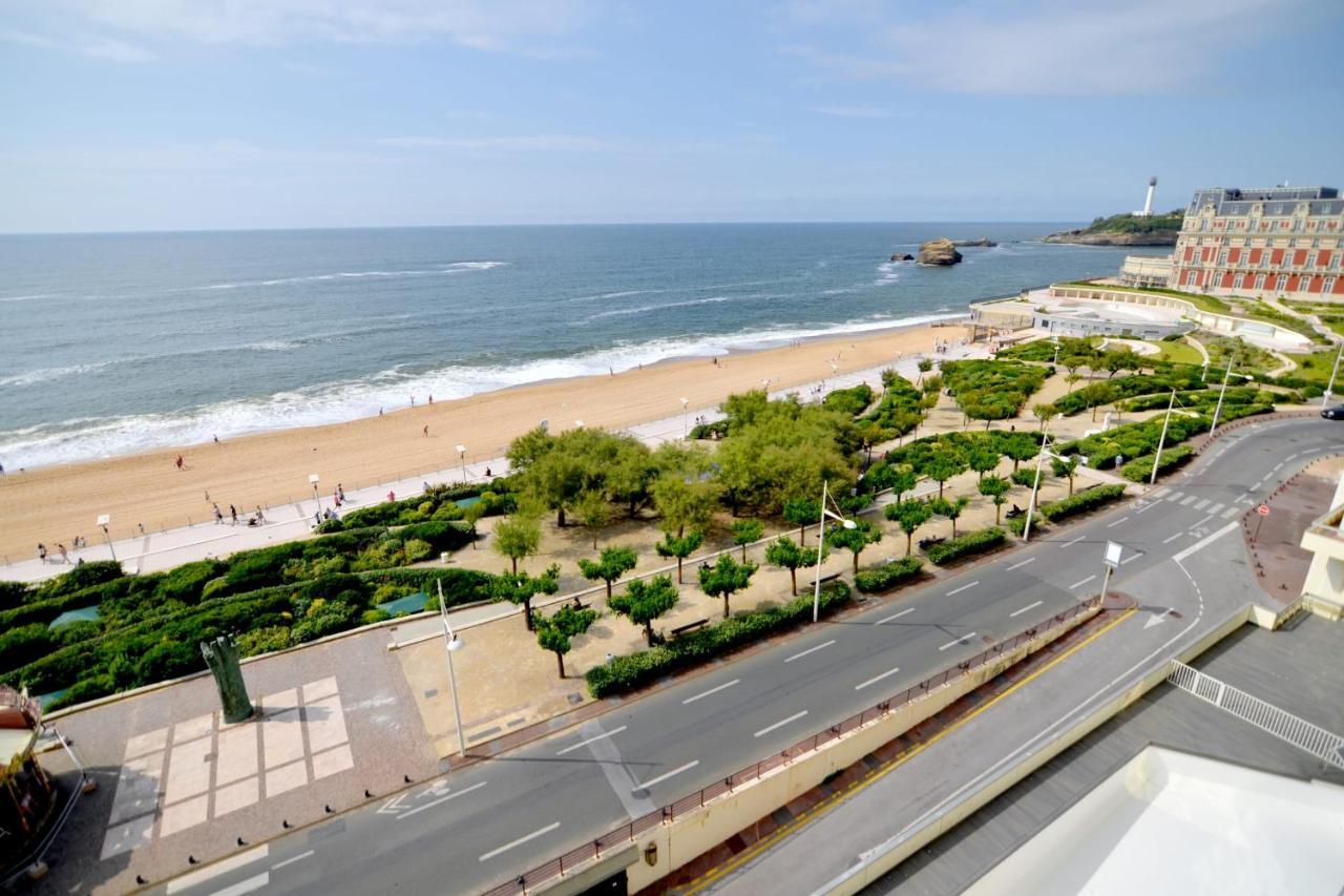 Nouvelle Vague Modern Ocean View Studio W Balcony - Swimming Pool Биарриц Экстерьер фото