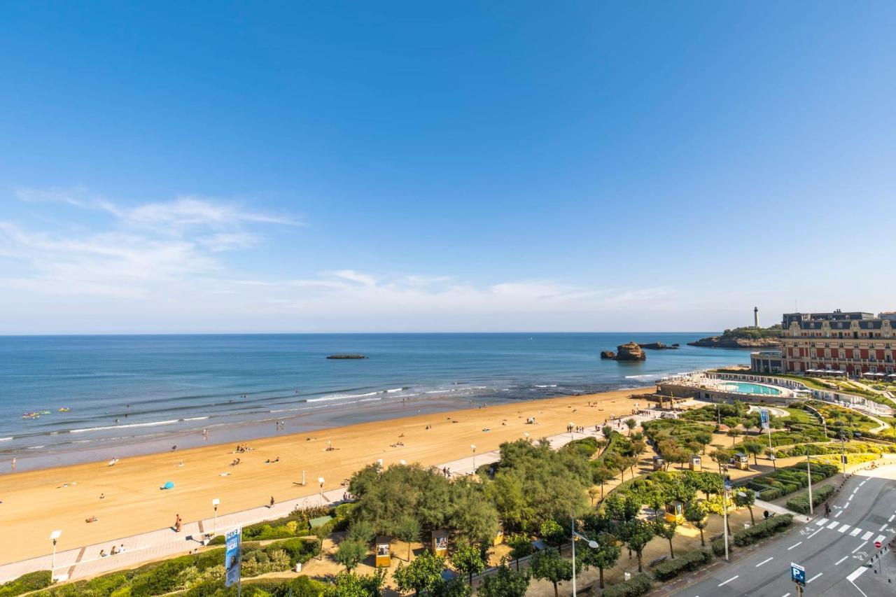 Nouvelle Vague Modern Ocean View Studio W Balcony - Swimming Pool Биарриц Экстерьер фото