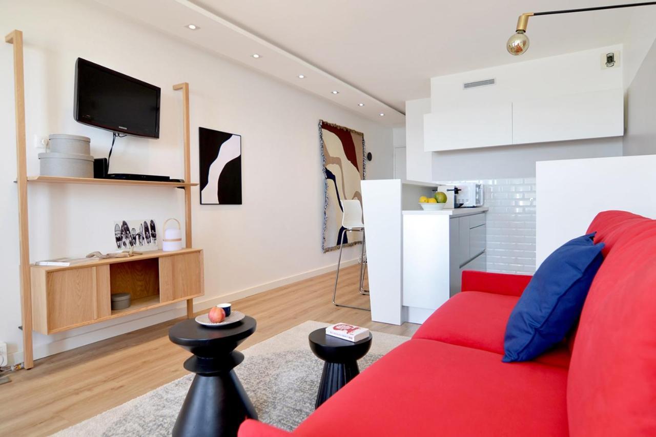 Nouvelle Vague Modern Ocean View Studio W Balcony - Swimming Pool Биарриц Экстерьер фото